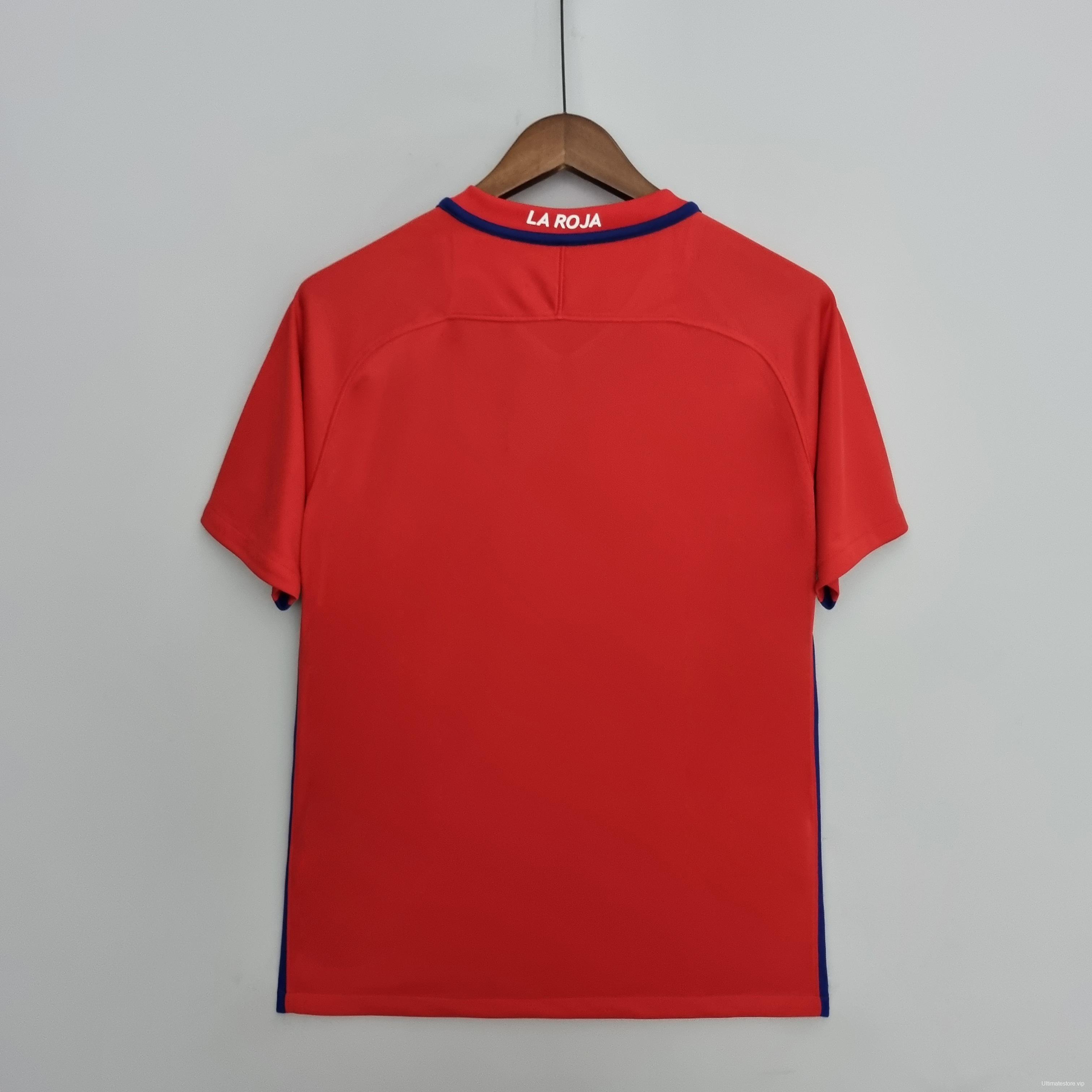 Retro chile 16/17 home Soccer Jersey