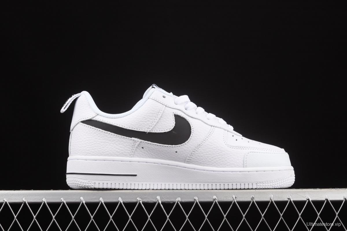 NIKE Air Force 1 Premium ShAdidasow grey side Logo3M reflective low upper shoes CV3039-105