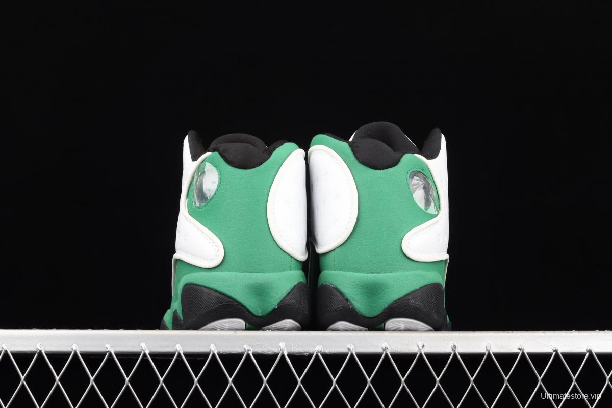 Air Jordan 13 Retro 3 White and green 414571-113