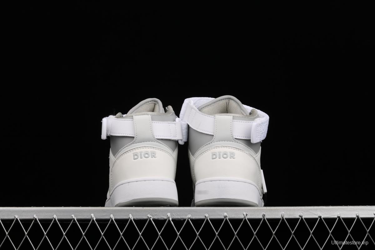 Dior B27 Mid-Top Calf Perfo all-star KAWS director supervises the production of high-end Dior upper board shoes V00348H068