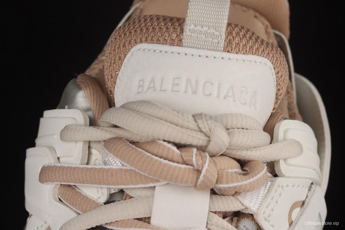 Balenciaga Sneaker Tess s.Gomma Res BI ALV/TIS EFF NUBUK/TIS E 2020 latest color matching trend running shoes W3AC49062