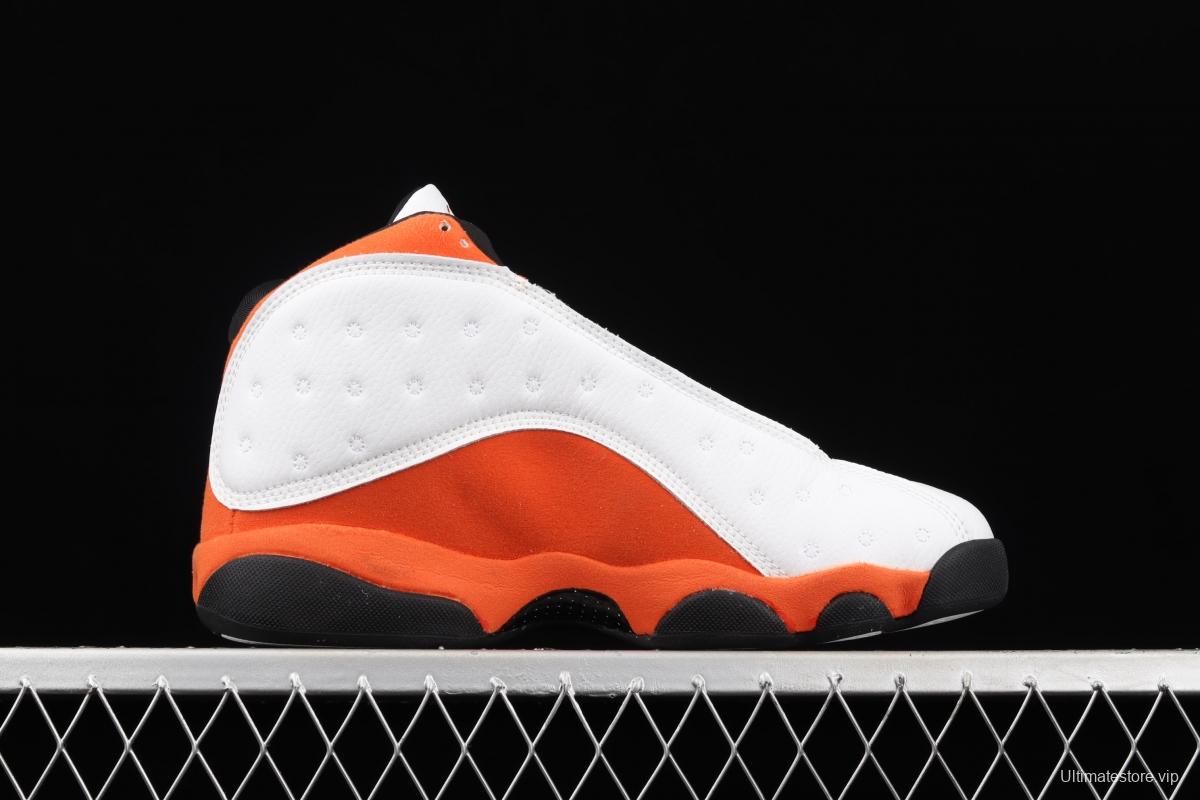 Air Jordan 13 Retro 3 White Orange 414571-108