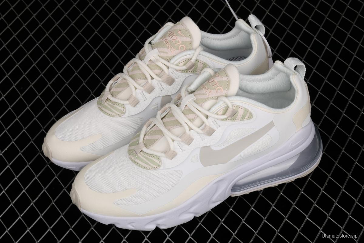 NIKE Air Max 270React new high-frequency mesh function half-palm air cushion running shoes CV8815-100