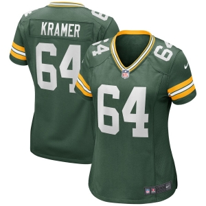 Women's Jerry Kramer Green Retired Player Limited Team Jersey