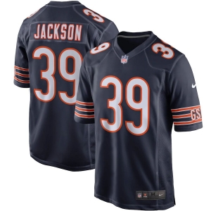 Men's Eddie Jackson Navy Player Limited Team Jersey