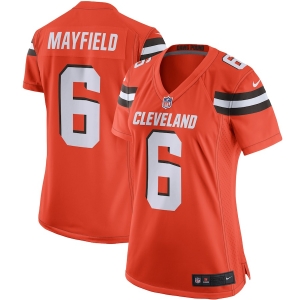 Women's Baker Mayfield Orange Player Limited Team Jersey