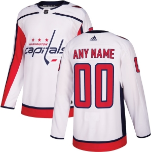 Men's White Away Custom Team Jersey