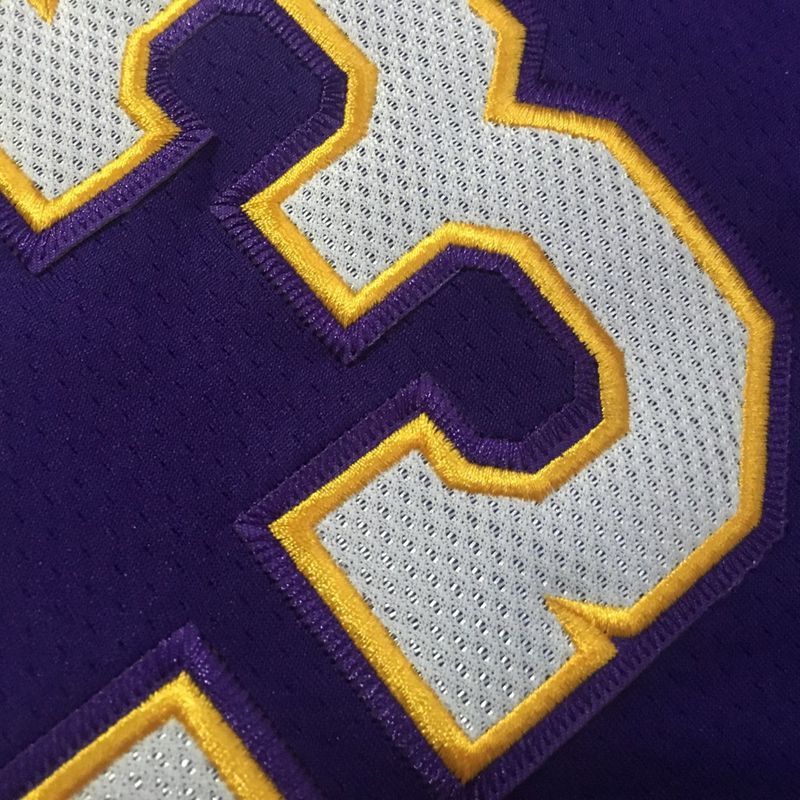 Men's LeBron James Purple Retro Classic Team Jersey