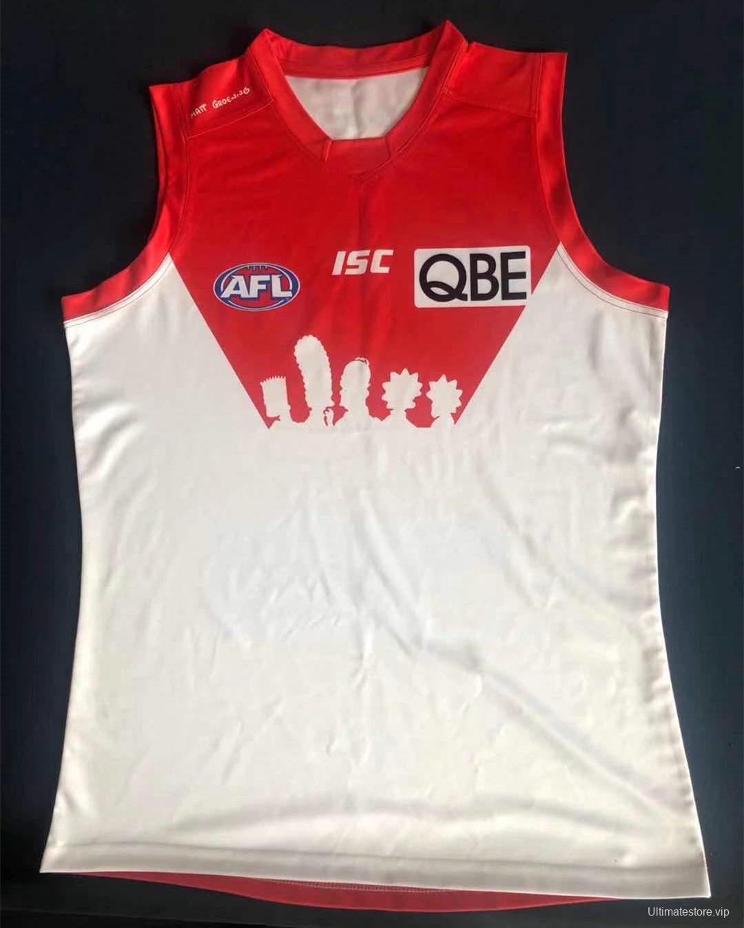 Sydney Swans 2021 Men's Home Football Guernsey