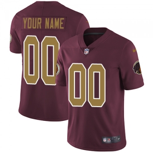 Men's Burgundy Alternate Custom Limited Team Jersey