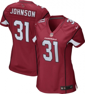 Women's David Johnson Cardinal Player Limited Team Jersey