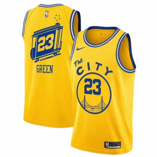 Classic Edition Club Team Jersey - Yellow - Draymond Green - Mens
