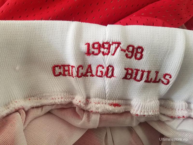 Chicago 1997-98 Throwback Classics Basketball Team Shorts