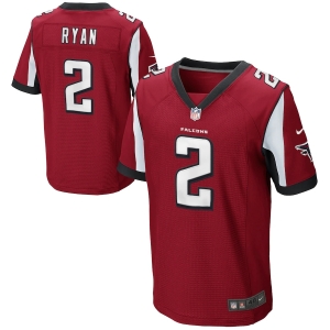 Mens Matt Ryan Red Player Elite Team Jersey