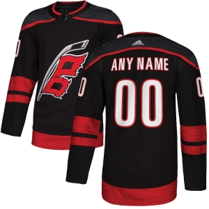 Women's Black Alternate Custom Team Jersey