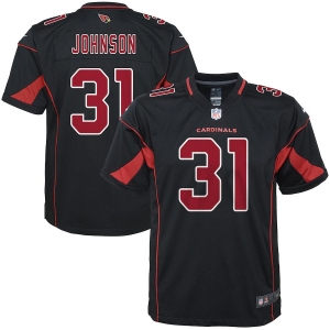 Youth David Johnson Black Rush Player Limited Team Jersey