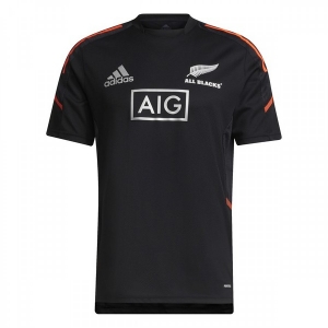 All Blacks 2021 Men's Performance Primeblue Black Jersey