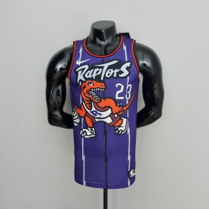 Toronto Raptors VANVLEET#23 Purple NBA Jersey