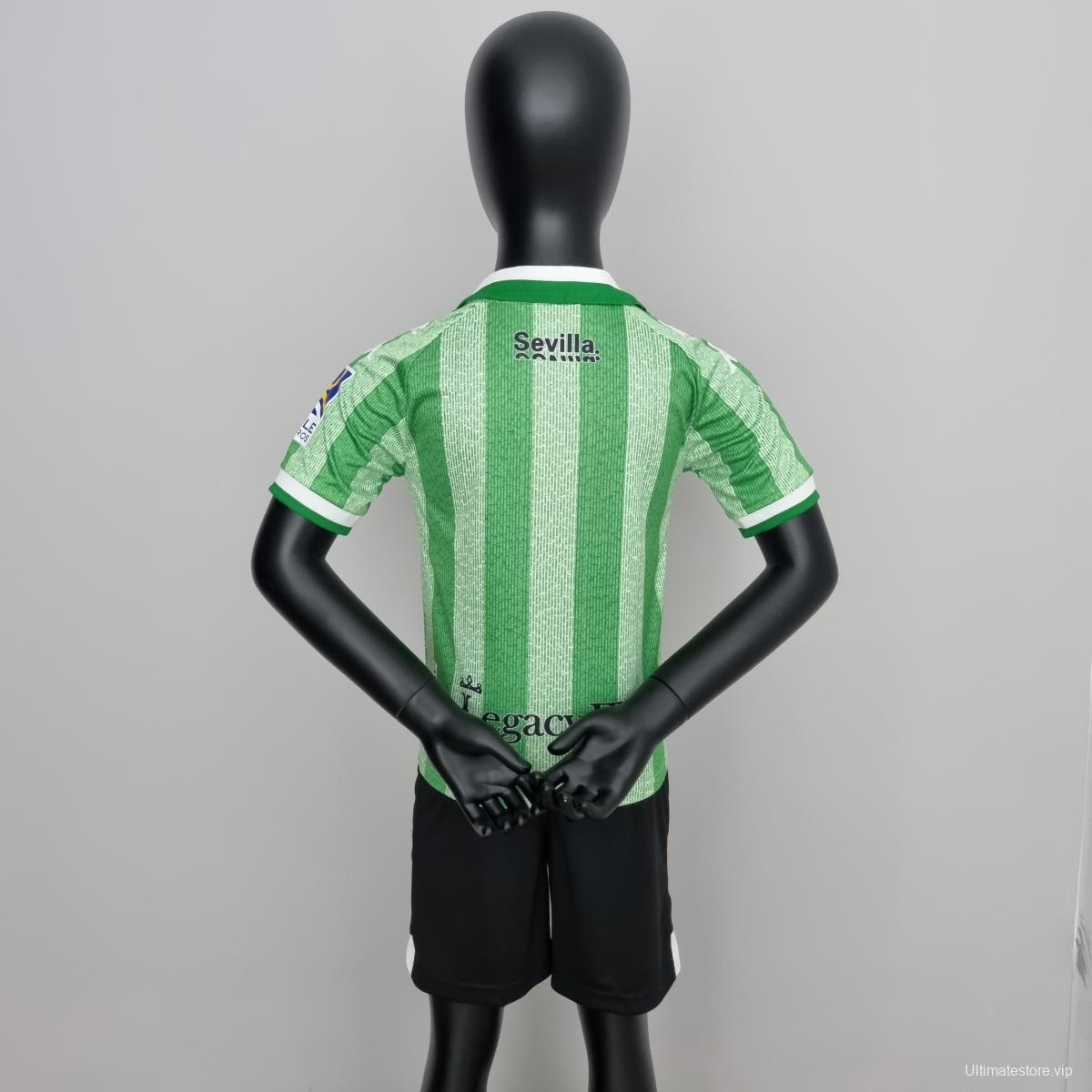 22/23 Real Betis Special Edition kids Soccer Jersey