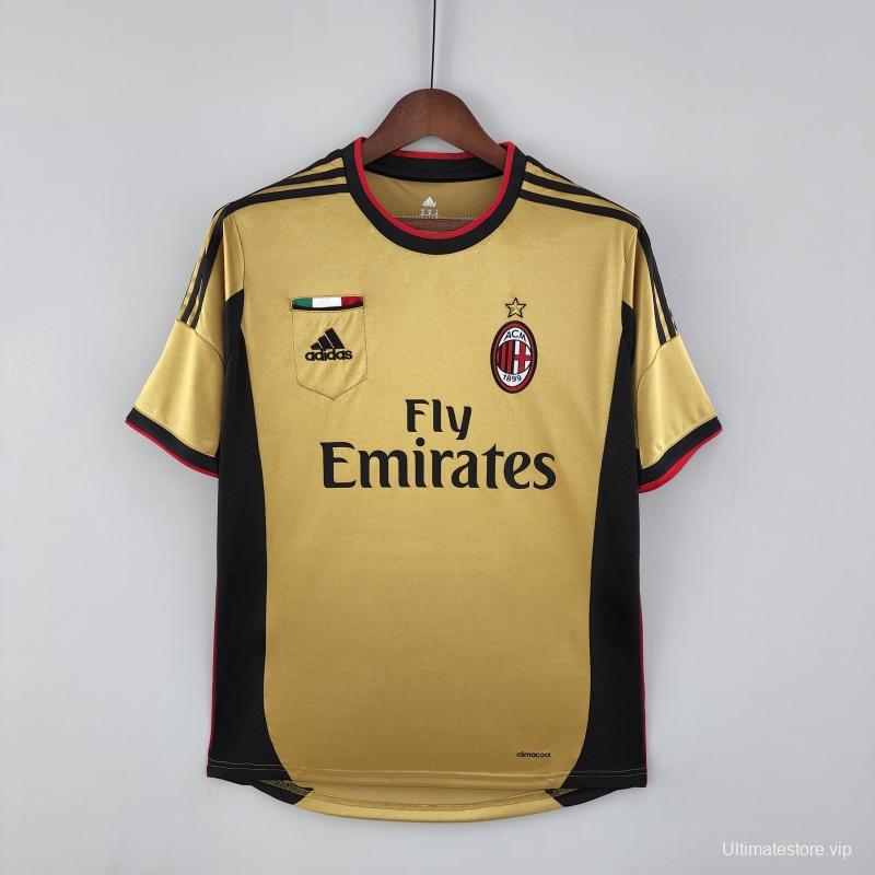 Retro 13/14 AC Milan Third Away  Soccer Jersey