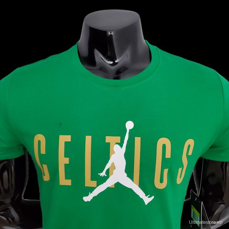 2022 NBA Celtics Green T-shirts #0041