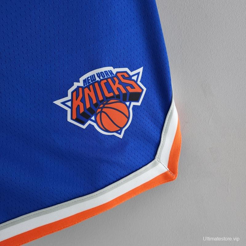 New York Knicks NBA Shorts Blue