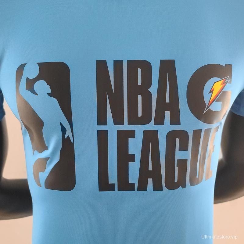 2022 NBA League Blue T-Shirts #K000226