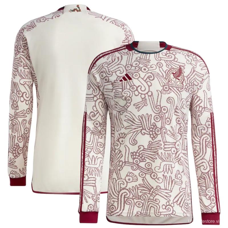 2022 Mexico Away Long SLeeve Soccer Jersey