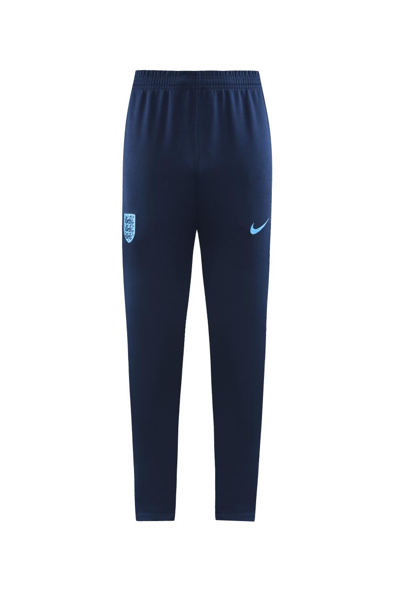 2022 England Blue Full Zipper Tracksuit