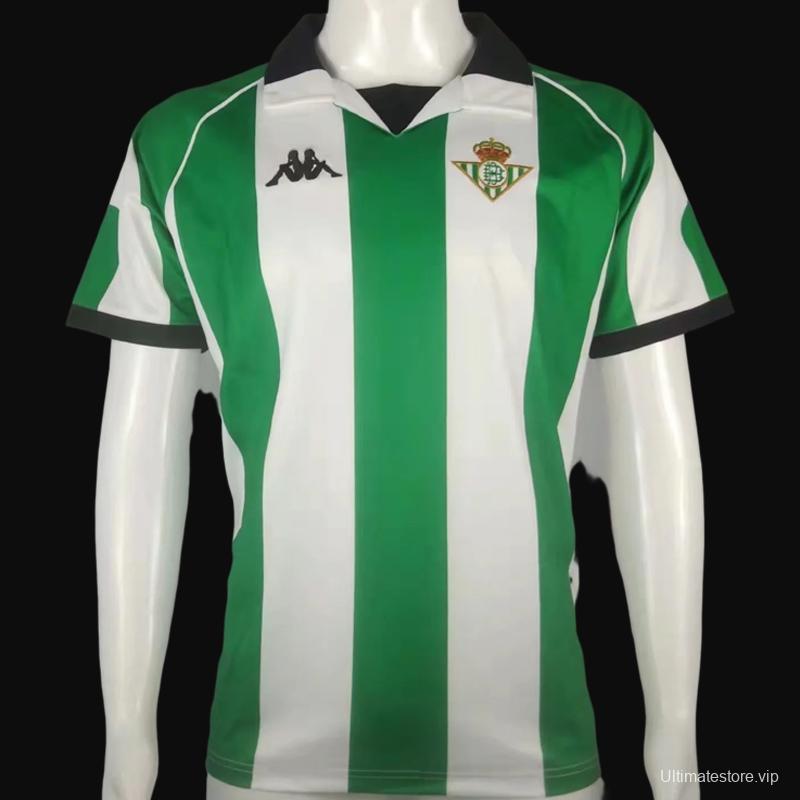 Retro 98/99 Real Betis Home Jersey
