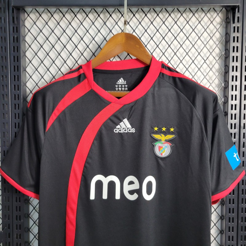 Retro 09-10 Benfica Away Black Jersey