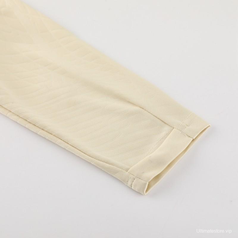 23/24 PSG Yellow Half Zipper Jacket+Pants