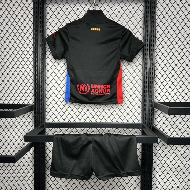 24/25 Kids Barcelona Away Black
