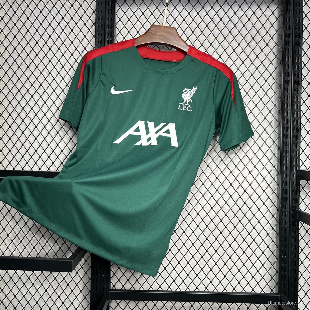 24/25 Liverpool Dark Green Pre-match Jersey