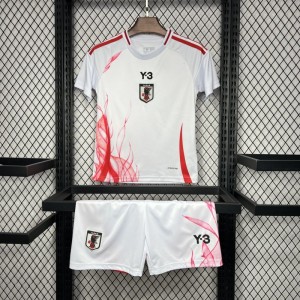 2024 Kids Japan Away White Jersey