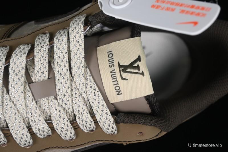 Nike Air Force 1 '07 Low LV Collaboration - Light Brown Casual Sneakers - BA8806-224