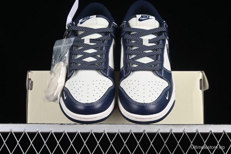 Nike SB Dunk Low Stussy Collaboration - Mark Line Starry Sky Anniversary High-End Custom Low-Top Casual Skate Shoes - BB9898-002