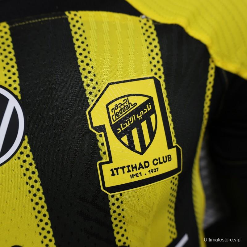 Player Version 25/26 Al-Ittihad Home Jersey