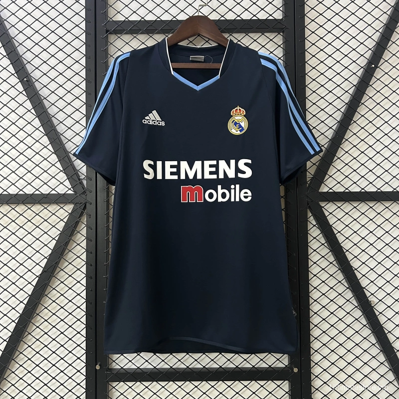 03/04 Retro Real Madrid Away Jersey