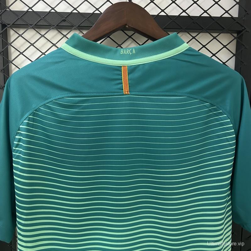 16/17 Retro Barcelona Third Jersey