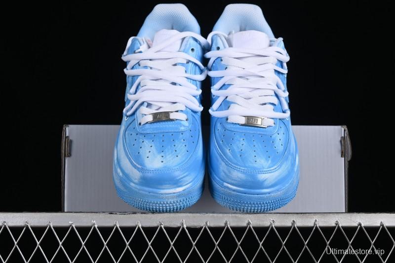 Nike Air Force 1 '07 Low Tie-Dye Blue Casual Sneakers - YY2024-929