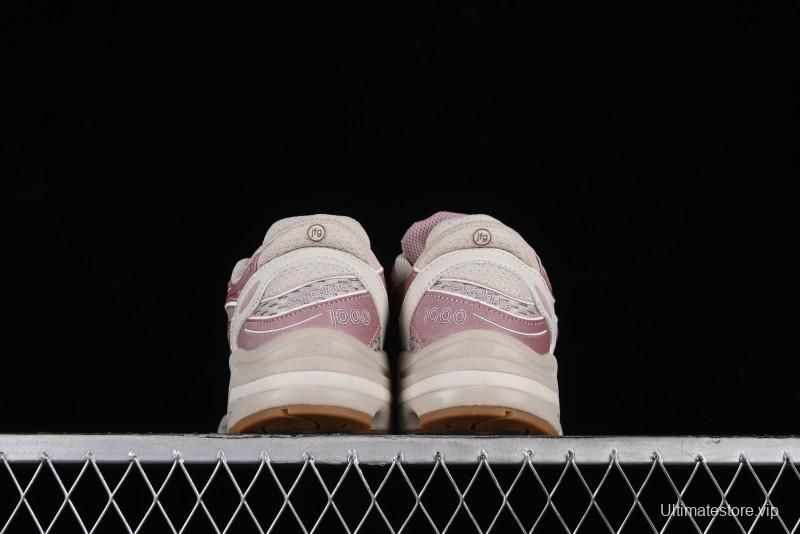New Balance 1000 Series Retro Dad Style Low-Top Casual Running Shoes - M1000JG1