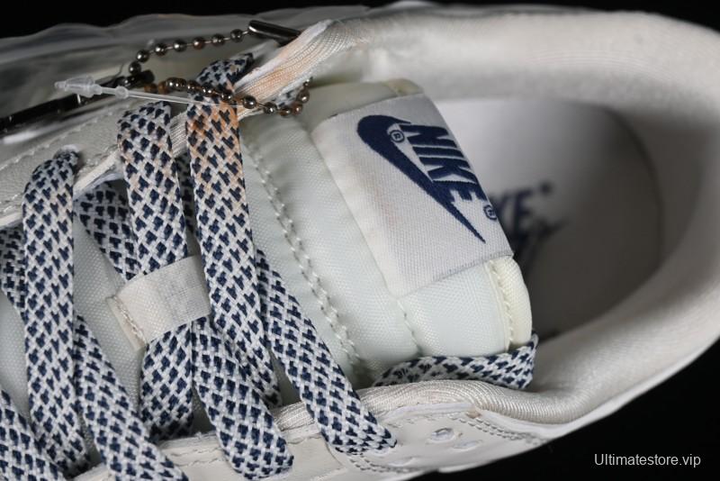 Nike SB Dunk Low LV Collaboration - Double Swoosh Blue Sole Anniversary High-End Custom Low-Top Casual Skate Shoes - XX2025-320