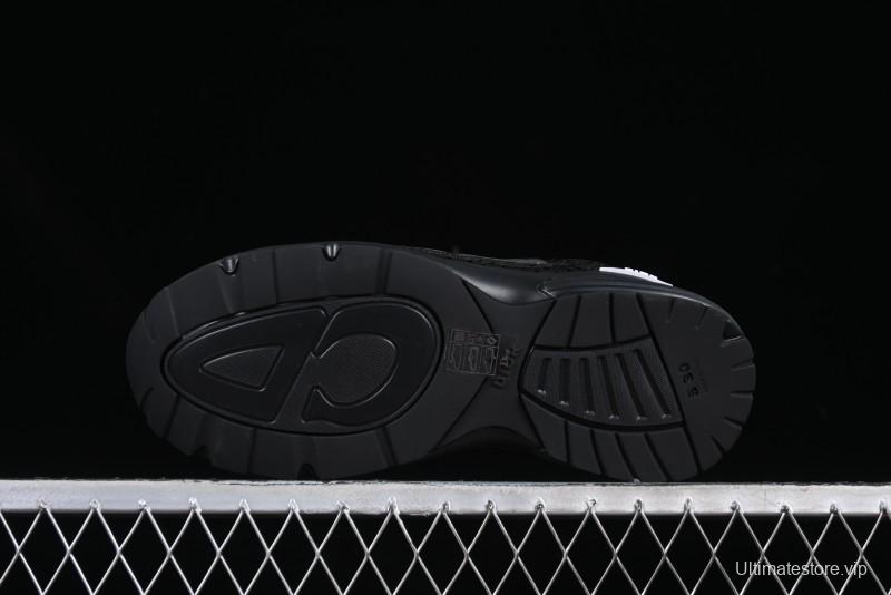 Dior B30 Sneakers with Reflective CD30 Logo and Lightweight Rubber Sole - CD30