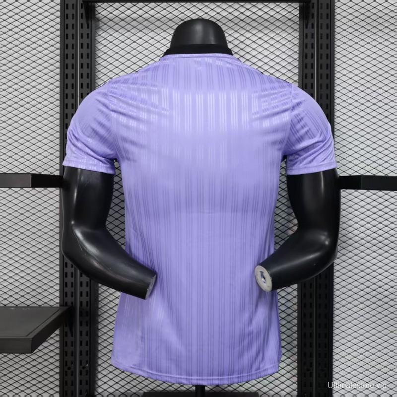 Player Version 2025 Adidas Original Purple T-Shirt