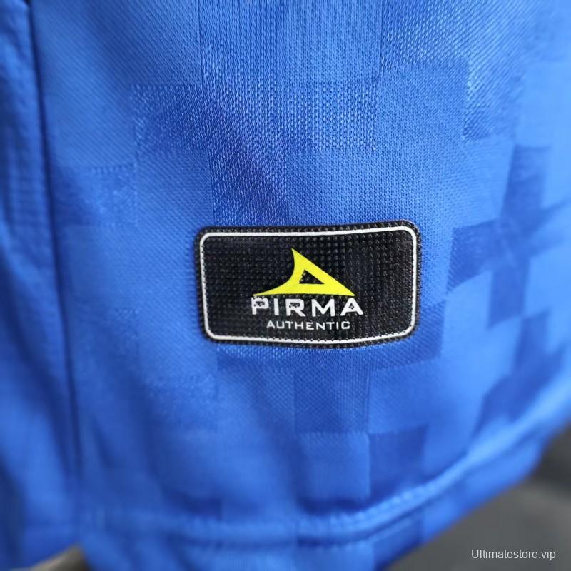 Player Version 25/26 Cruz Azul Home Blue with Digital Pixel Pattern Jersey