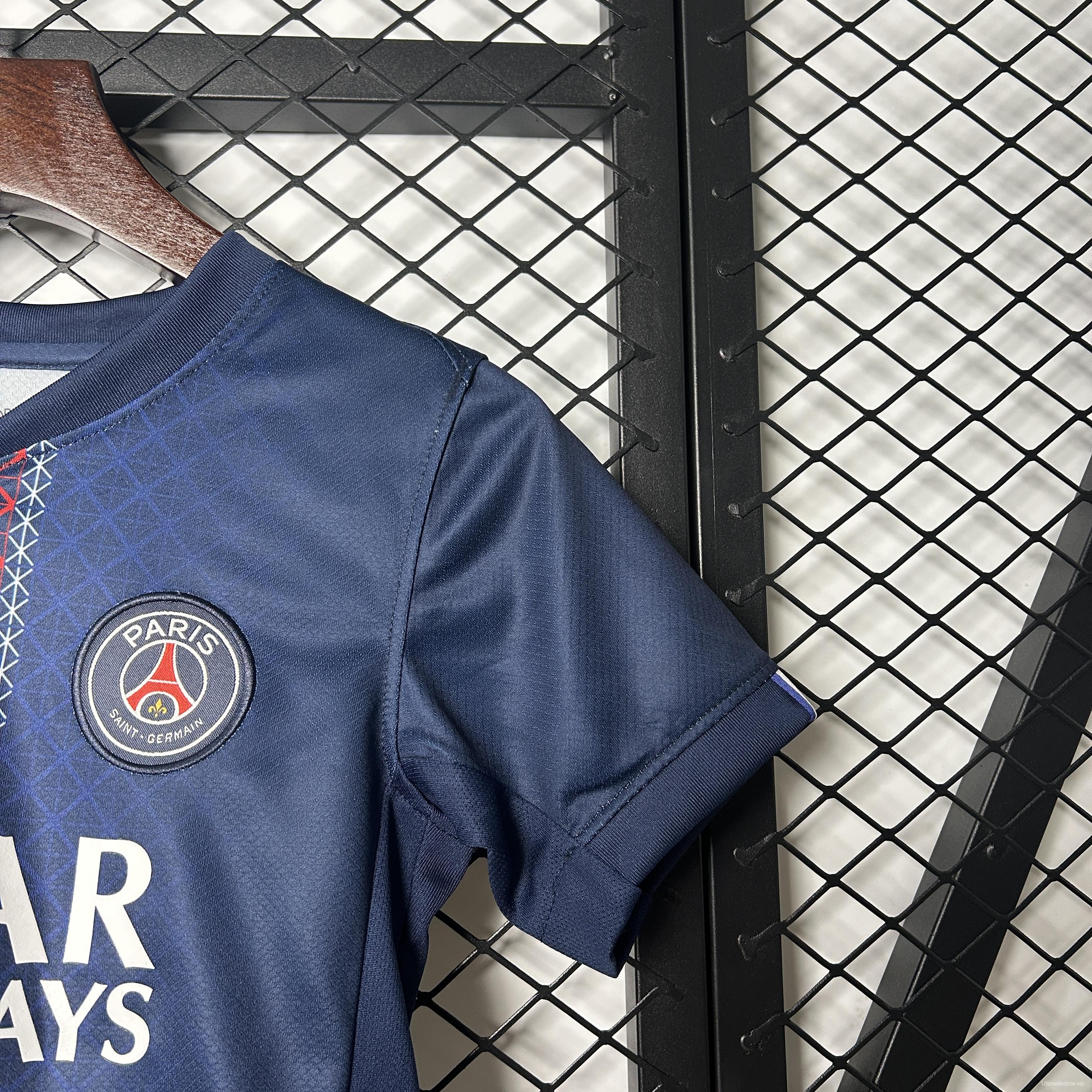1 Star 25/26 Kids PSG Home Size 16-28 Jersey
