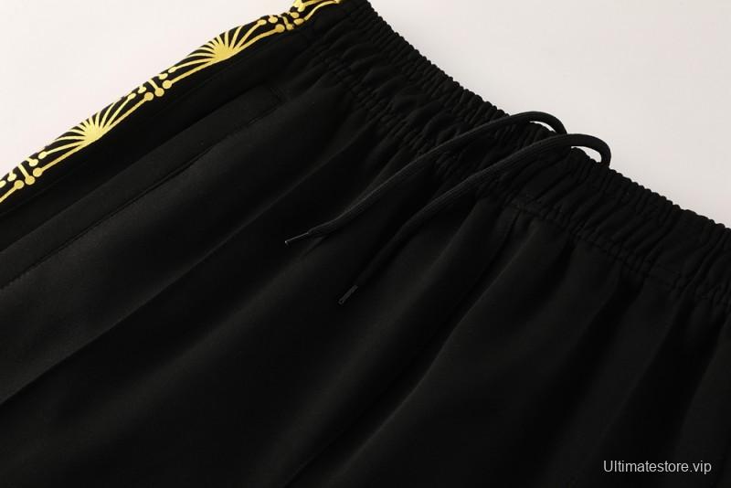 2025 Adidas Black Full Hoodie Zipper Jacket +Long Pants