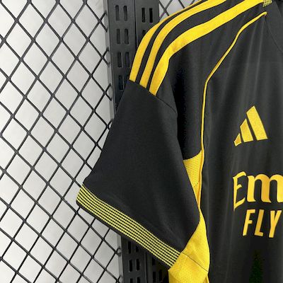 2025/26 Real Madrid Black And Yellow Special Edition Jersey