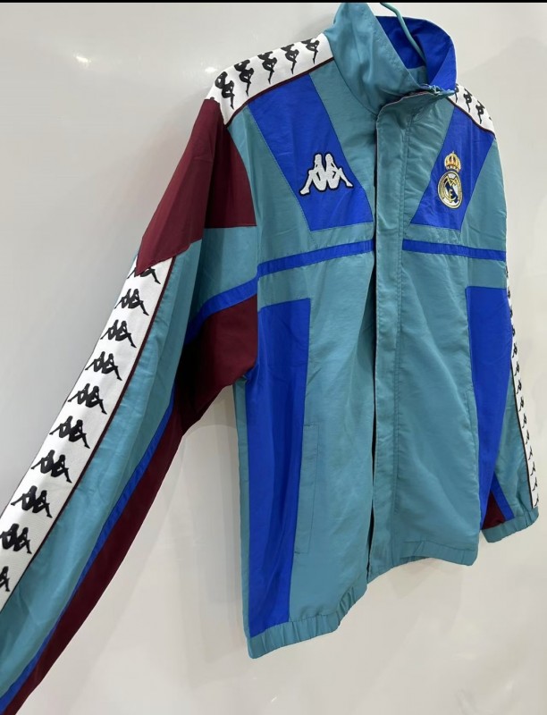 25/26 Real Madrid 1967 Style Blue Windbreaker